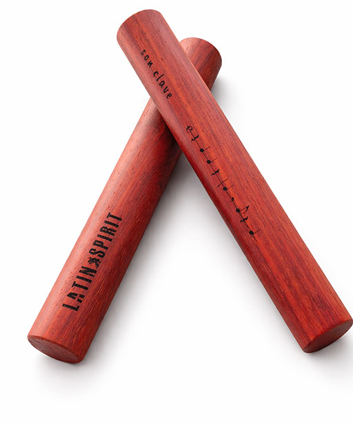 Percussion Salsa Clave Set Latin Spirit
